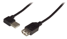 ethernet_es Cable USB 2_0 mejorado tipo A M codo - tipo A M