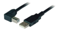 ethernet_es Cable USB 2_0 mejorado tipo A M - tipo B codo M